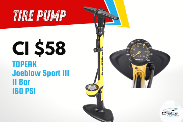 TOPEAK Joeblow Sport III Floor Pump