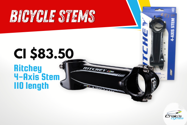 4-Axis Stem, 100 Length