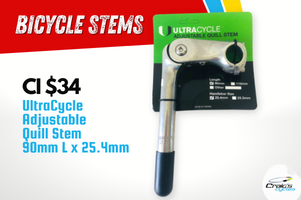 UltraCycle Adjustable Quill Stem
