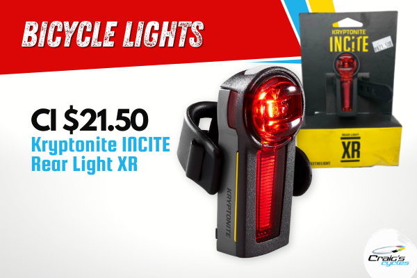 Kryptonite INCITE Rear Light XR